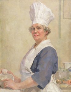 Der Koch des Kunstclubs von Francis Edwin Hodge