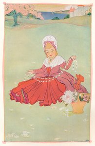 Die Gänseblümchenkette, ca. 1898 von Francis Ernest Jackson