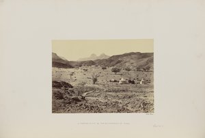 Ein Lagerplatz in der Wüste Sinai