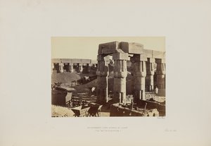 Staatliche Getreidespeicher in Luxor (das „No“ der Heiligen Schrift) von Francis Frith