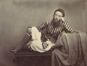 Porträt, türkisches Sommerkostüm, 1857