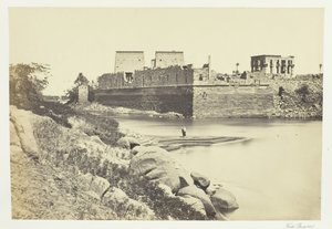 Südende der Insel Philä, 1857