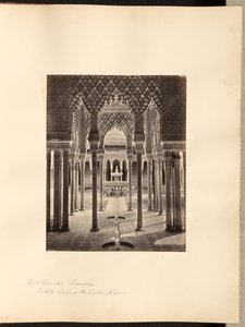 Die Alhambra, Granada, Blick auf den Löwenhof von Francis Frith
