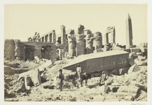 Der gebrochene Obelisk, Karnak