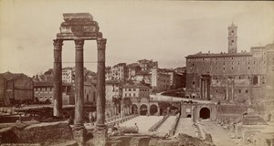 Das Forum, Rom von Francis Frith