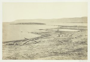 Die Nordküste des Toten Meeres, 1857