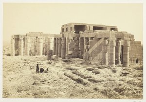 Das Rameseum, 1858-62 von Francis Frith