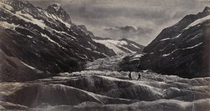 Das Schreckhorn, Grindelwald von Francis Frith