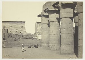 Ansicht von Luxor von Francis Frith