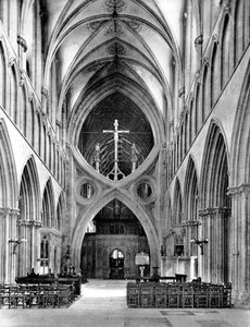 Das Kirchenschiff, Wells Cathedral, Somerset, England, 1924-1926