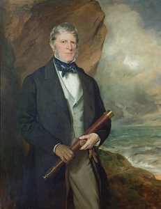 Porträt von Admiral Meynell von Francis Grant