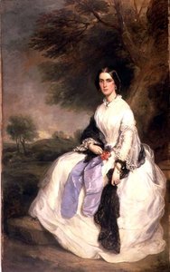 Porträt von Mrs. John Hick, um 1861