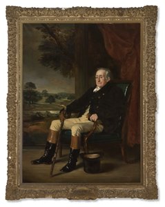 Porträt von William Henry Cavendish-Bentinck-Scott, 4. Herzog von Portland, 1852 von Francis Grant
