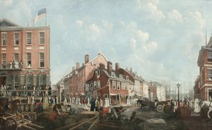 Tontine Coffee House, ca. 1797 von Francis Guy