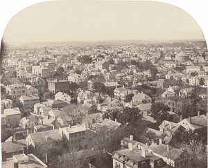 Blick nach Nordwesten von der Westminster Street, Providence