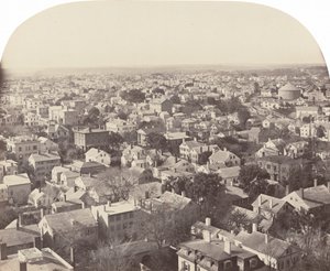Blick nach Nordwesten von der Westminster Street, Providence
