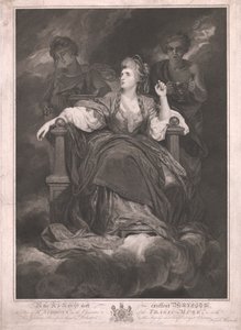 Mrs. Siddons in der Rolle der Tragischen Muse