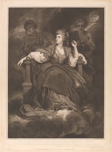 Mrs. Siddons in der Rolle der tragischen Muse