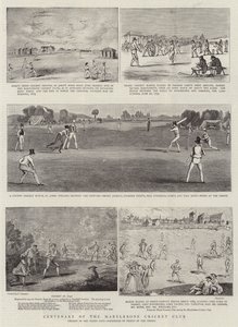 Hundertjahrfeier des Marylebone Cricket Club von Francis Hayman