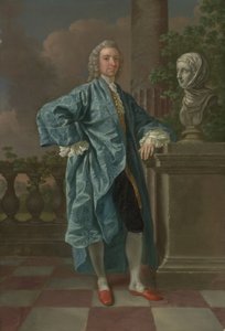 Dr. Charles Chauncey, M.D. (1706-77), 1747 von Francis Hayman