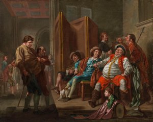 Falstaff rekrutiert aus Shakespeares 