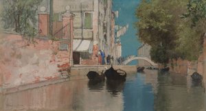 Auf dem Weg zum öffentlichen Garten von Francis Hopkinson Smith