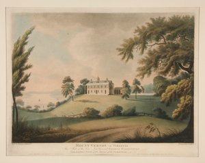 Mount Vernon in Virginia / Der Sitz des verstorbenen Generalleutnants George Washington