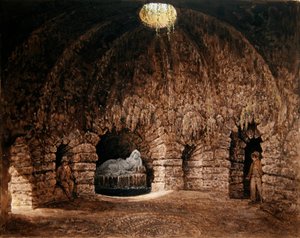 Innenansicht der Grotte, Stourhead