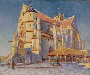 Die Kirche in Moret