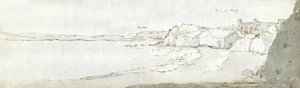 Hafen von Tenby, ca. 1678 von Francis Place