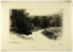 Ein Sonnenuntergang in Irland von Francis Seymour Haden