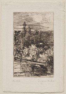 Barbenfischen von Francis Seymour Haden