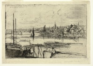 Battersea Reach von Francis Seymour Haden