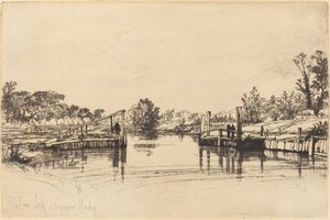 Eagham Schleuse