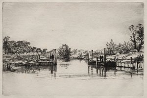 Egham Schleuse