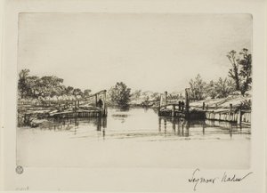 Egham Schleuse