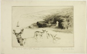 Newton Manor von Francis Seymour Haden