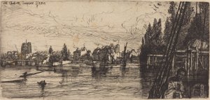 Alt-Chelsea (Alt-Chelsea-Kirche) von Francis Seymour Haden