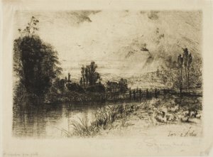 Am Test von Francis Seymour Haden