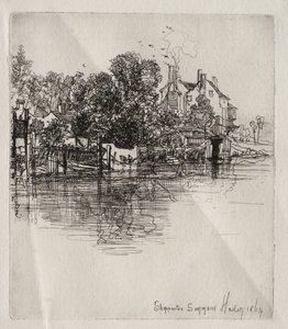 Shepperton, 1864 von Francis Seymour Haden