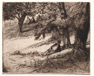 Unter dem Schutz, 1859