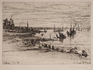 Das Gasthaus, Purfleet von Francis Seymour Haden