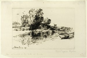 Das kleine Bootshaus von Francis Seymour Haden