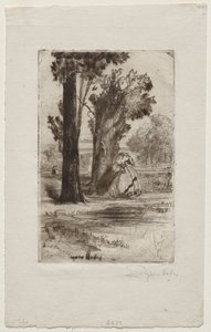 Pfarrhaus in Sonning von Francis Seymour Haden