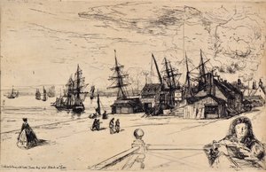 Yacht Tavern, Erith von Francis Seymour Haden