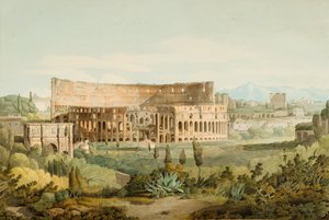 Das Kolosseum von den Caelian-Hügeln, 1799