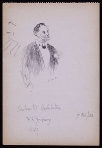 Porträt von F.R. Yerbury