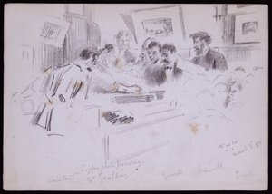 Porträt von F. Demonstration Goulding