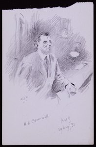 Porträt von HB Cresswell