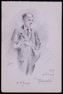 Porträt von R Percy Gossop